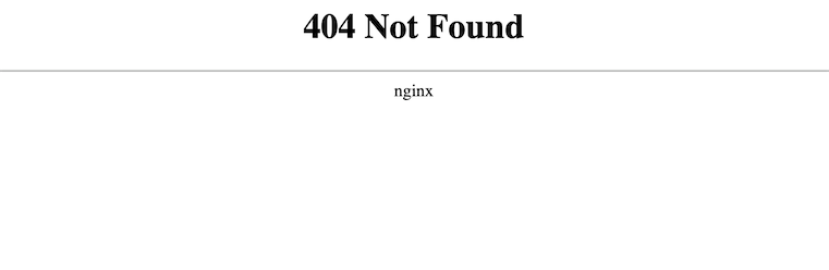 404 Not Found